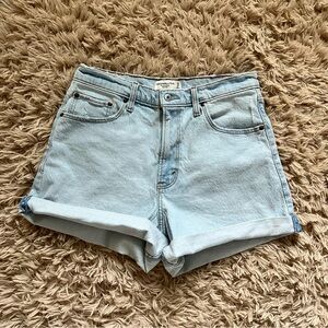 Abercrombie and Fitch High Waisted Shorts